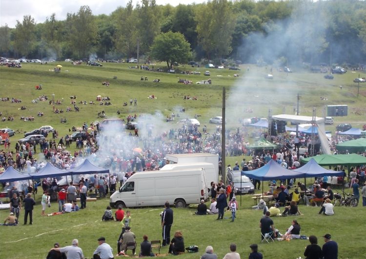 Petrecere câmpenească de 1 Mai la Mediaș