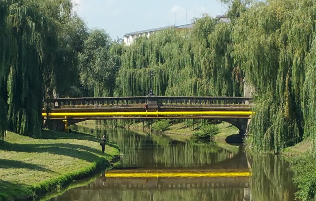 Podul Maria Tereza, peste Cibin, își va recăpăta frumusețea de altădată