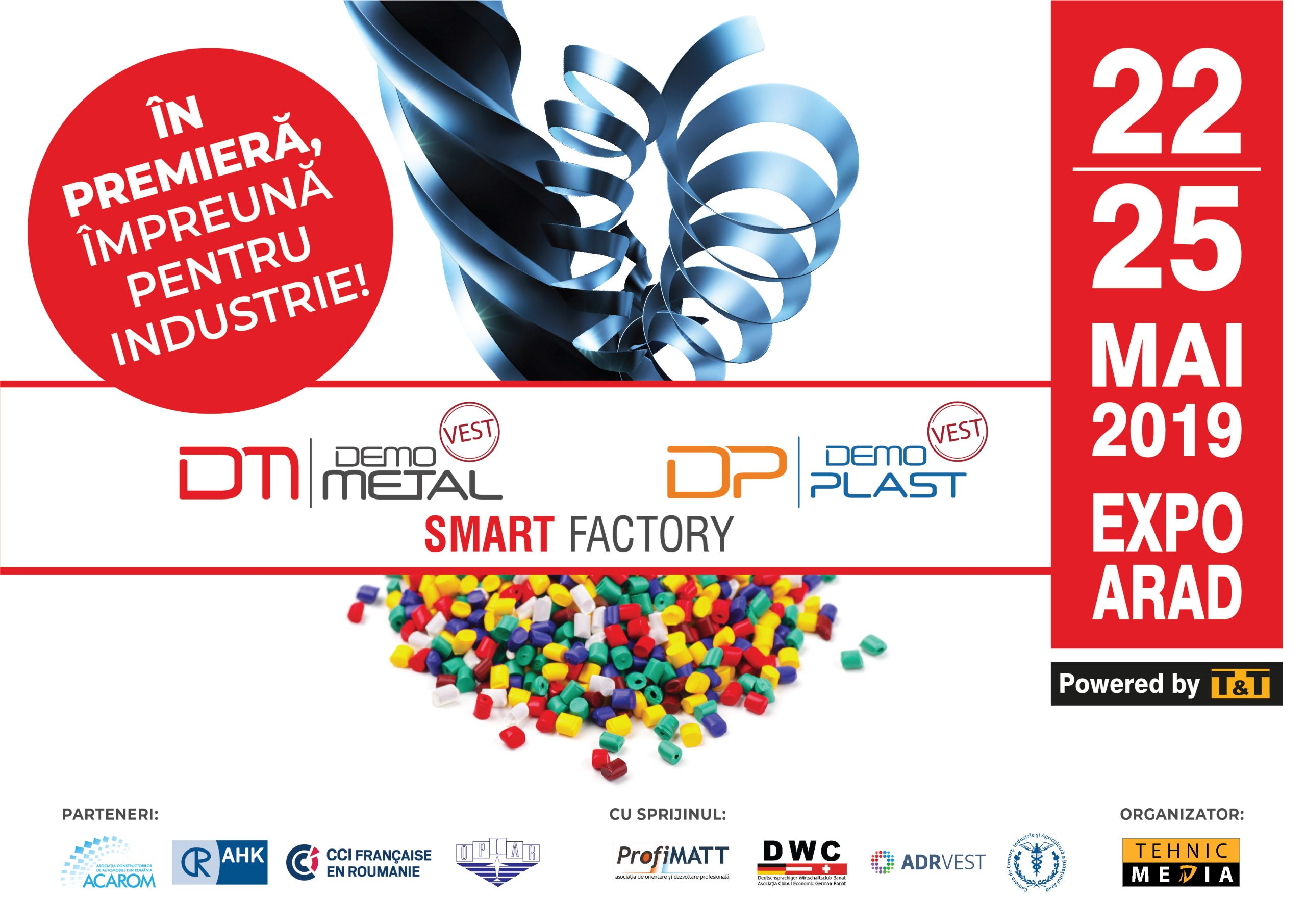 Oameni și tehnologii pentru industria viitorului,  la Demo Metal și Demo Plast (Vest) 2019