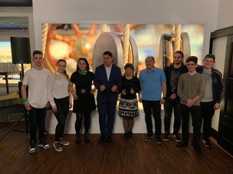 FOTO – Elevi și profesori din Mediaș au discutat despre siguranță și securitate în Polonia