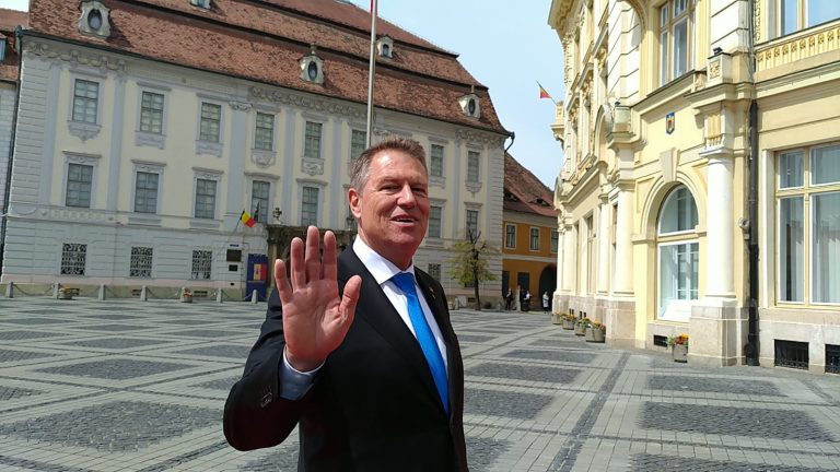 VIDEO: Klaus Iohannis: „Astăzi Europa vine la noi, România contează, românii contează”