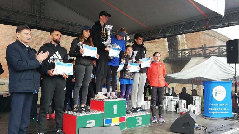 Mamă și fiu din Mediaș, câștigători la Crosul Europei de la Alba Iulia