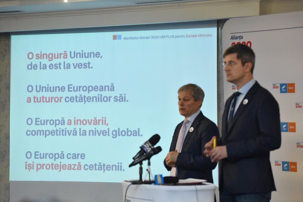 Manifestul  Alianței 2020 USR PLUS  pentru  Europa viitorului
