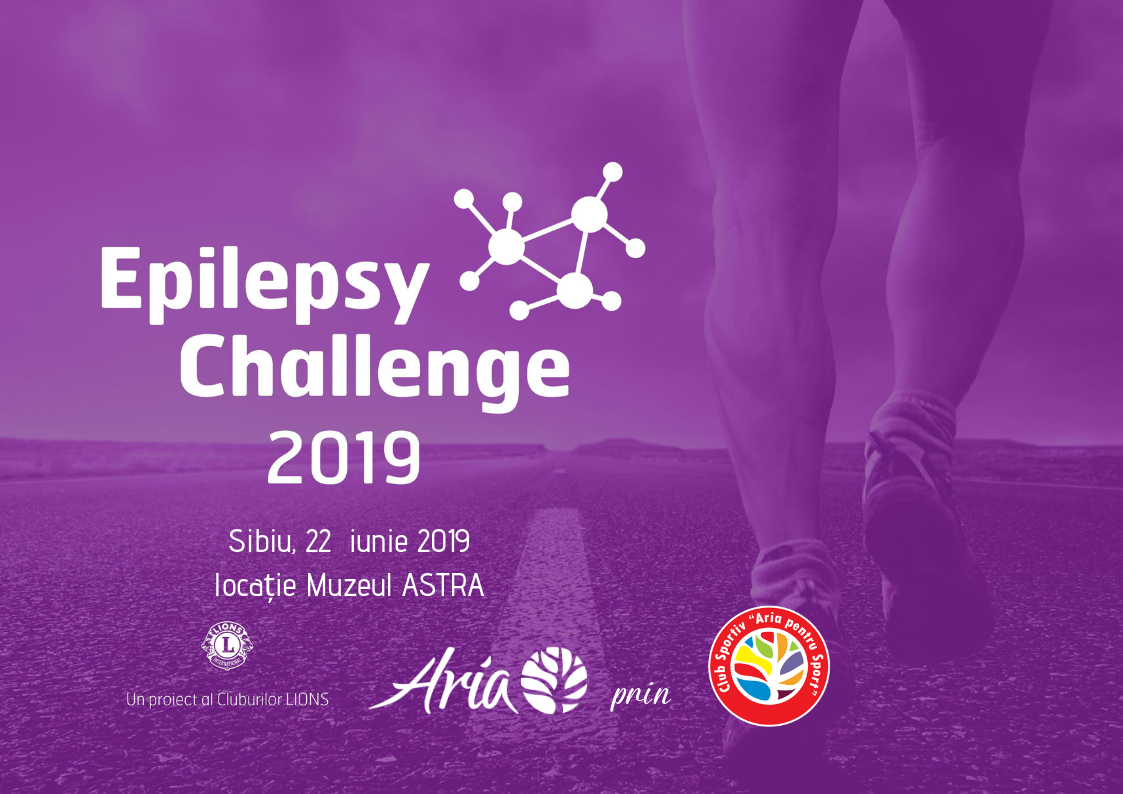 Aleargă și susține Epilepsy Challange