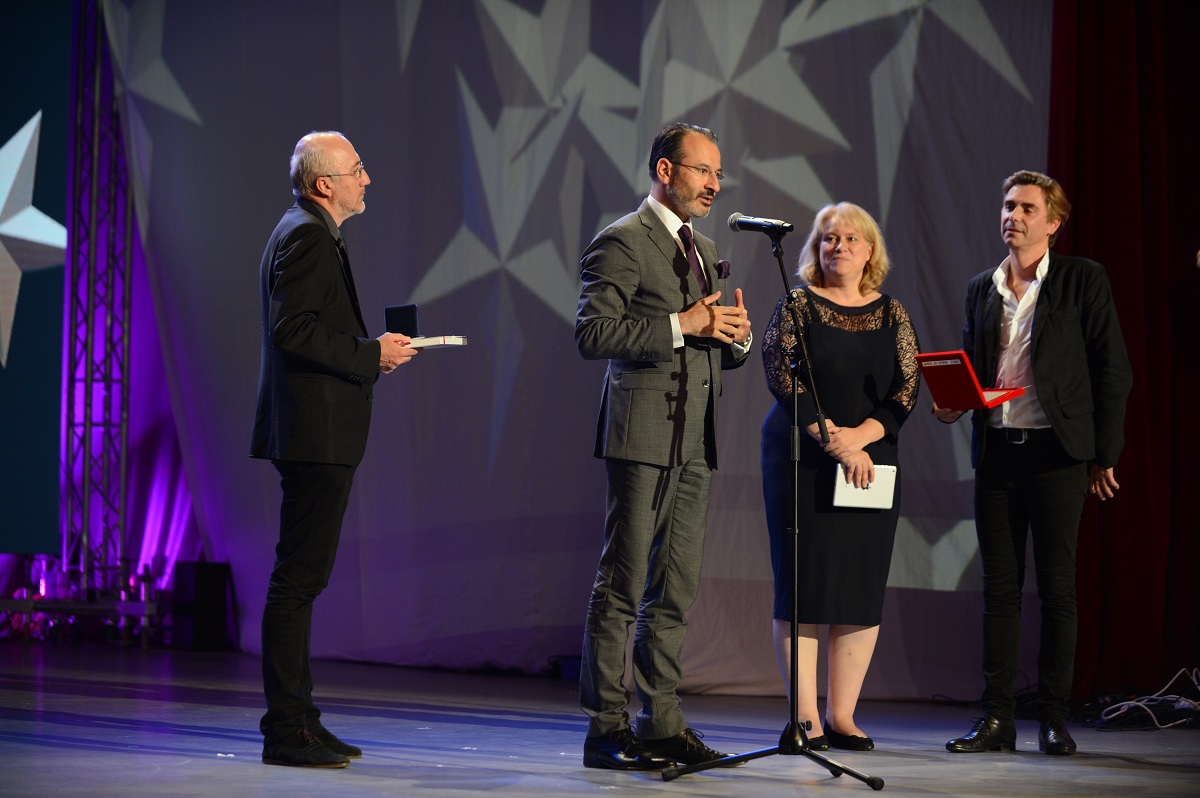 Florin Piersic Jr. și Andreea și Andrei Grosu, premiați la Gala Celebrităților din cadrul FITS