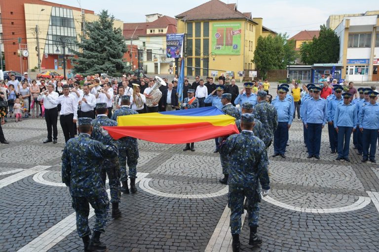 FOTO – Ziua Drapelului Național a fost marcată la Mediaș