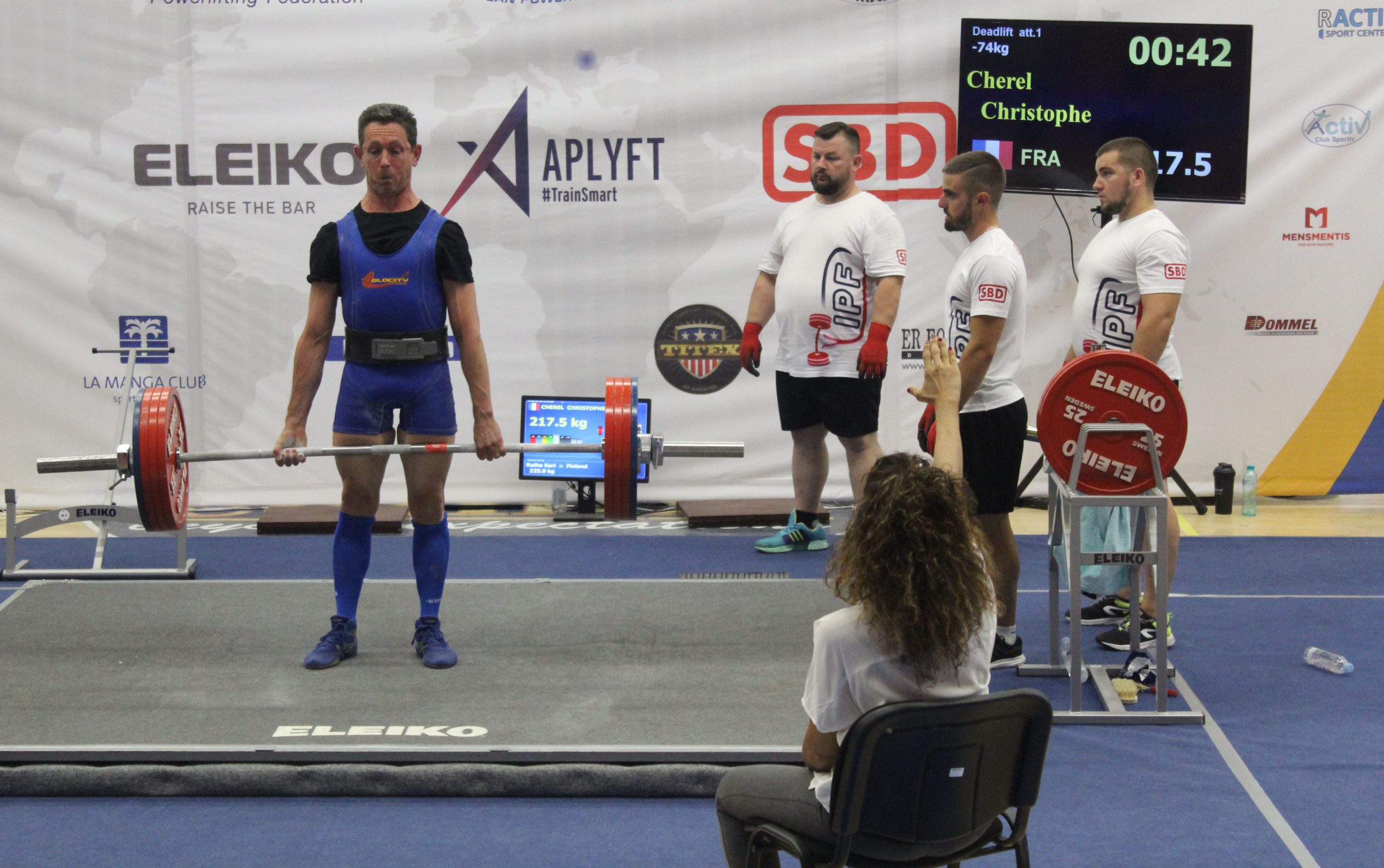 CE de Powerlifting, ziua a doua