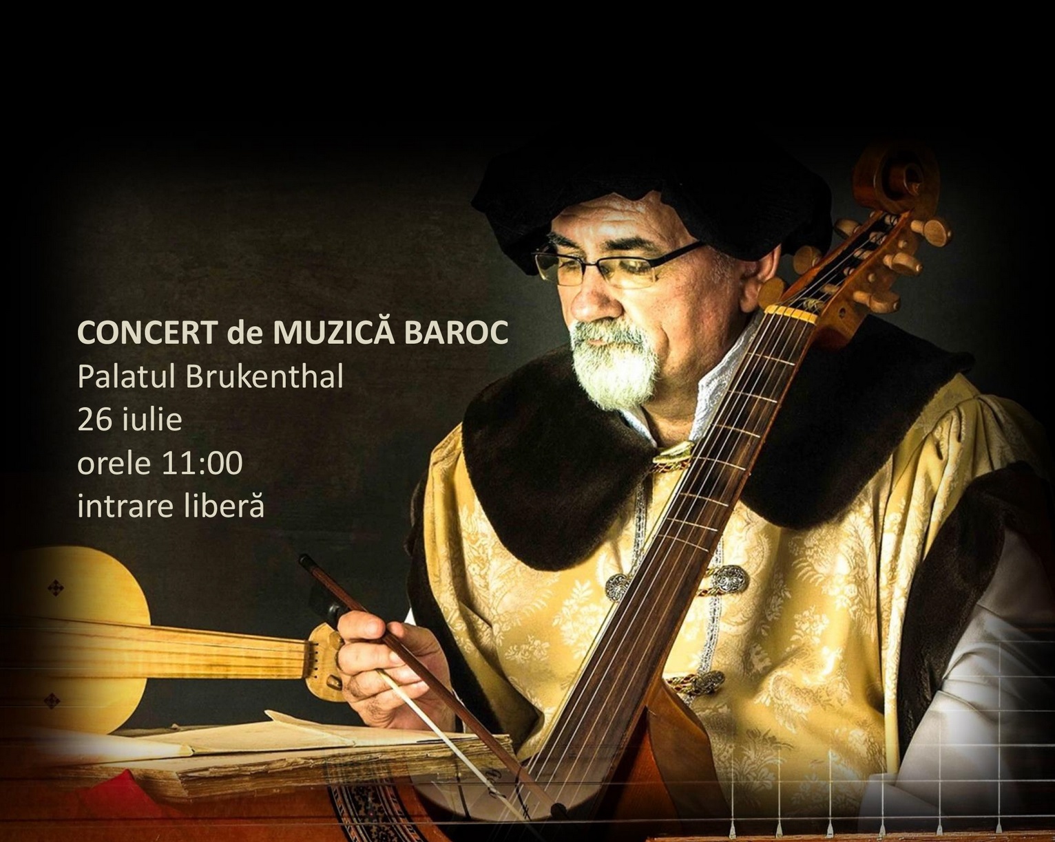 Concert de muzică barocă, în cinstea baronului Samuel von Brukenthal