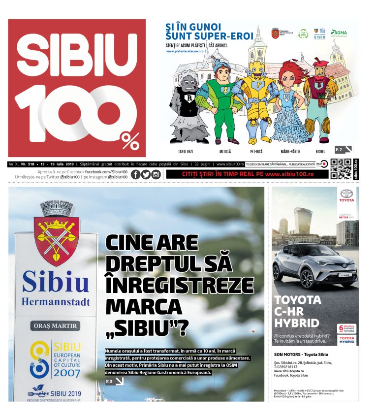 Sibiu 100% Editia 518