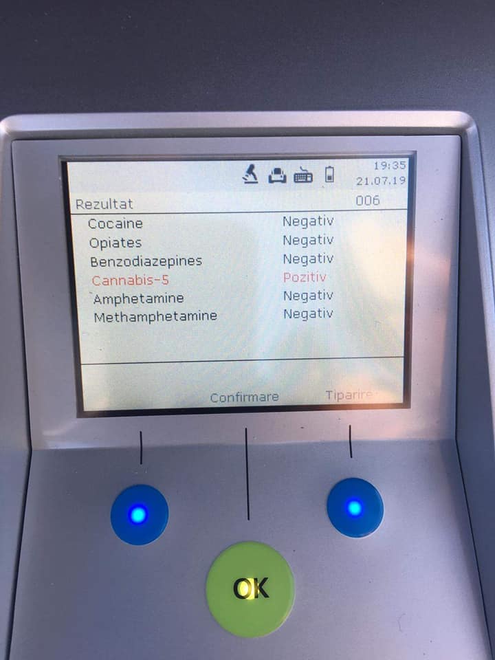 Tânăr drogat din Sibiu, prins la volanul unui autoturism