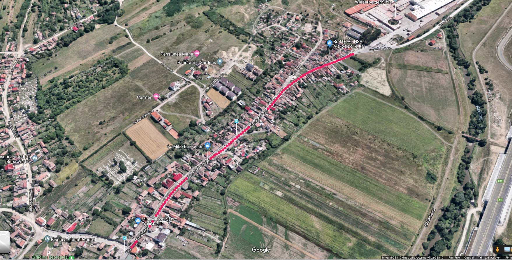 Închideri temporare de trafic pe strada Podului pentru lucrări la canalizarea pluvială