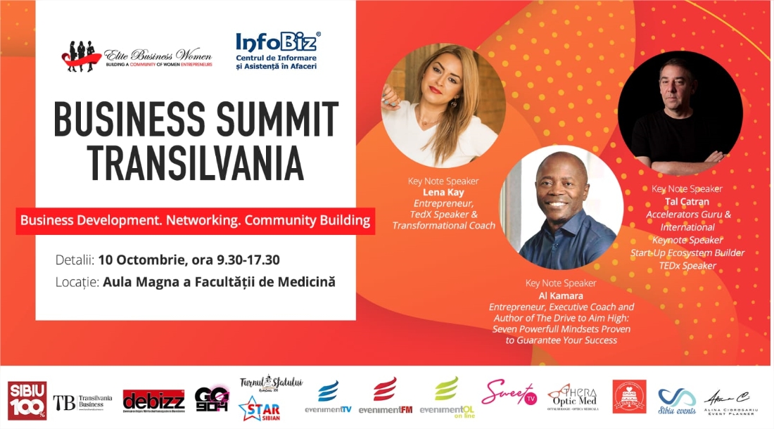 Transilvania Business Summit: Transilvania antreprenorială, o nouă abordare, o voce unitară!