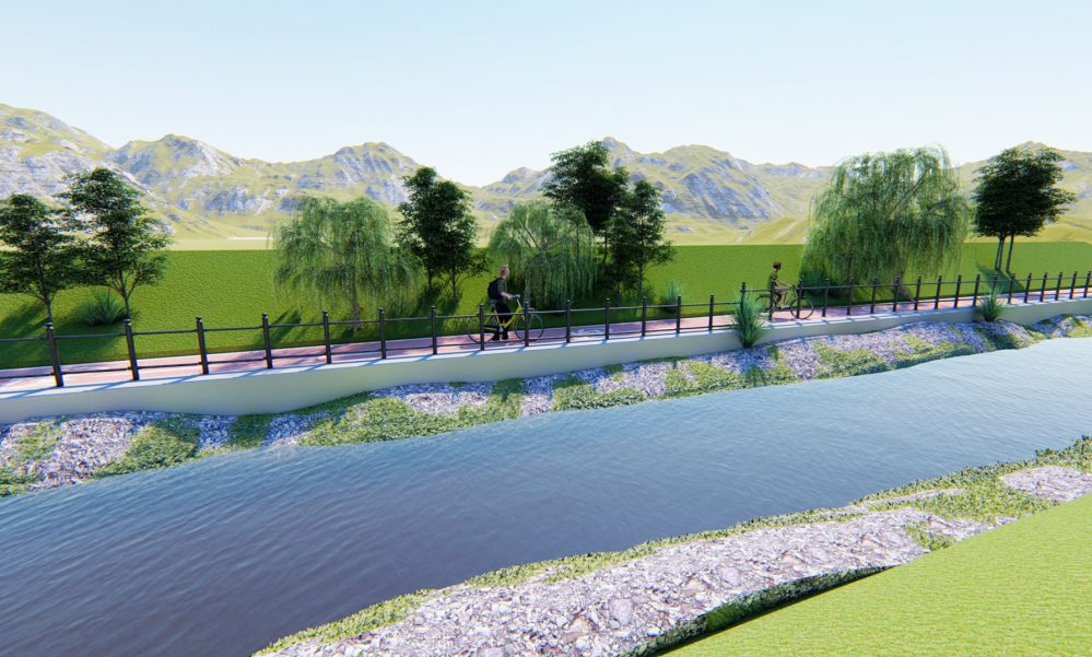 Pistele de bicicliști de pe malul Cibin și Calea Dumbrăvii, acceptate pentru finanțare europeană