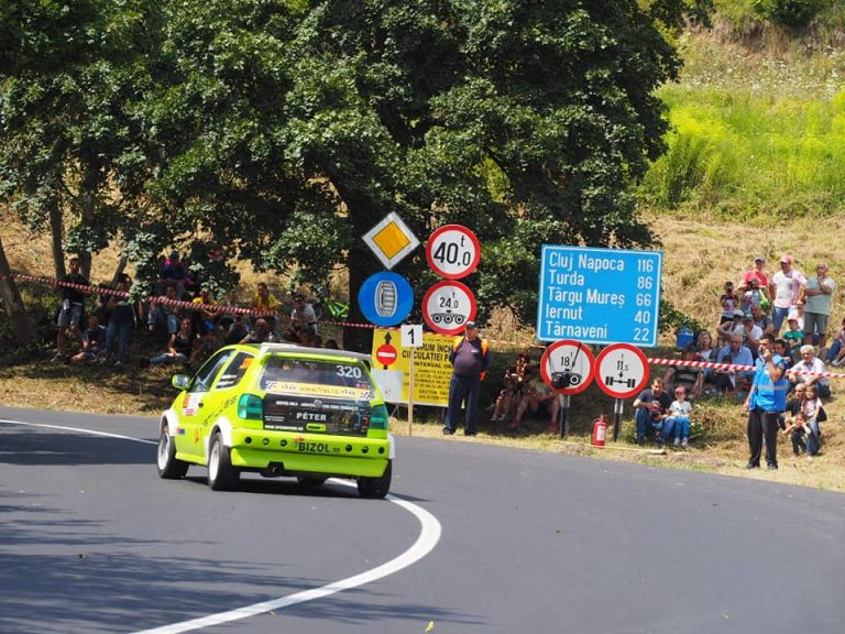 Spectacol pe 4 roți la Mediaș, la Campionatul Național de Viteză în Coastă