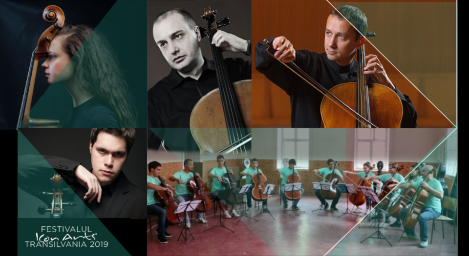 Concert pentru 12 violoncele, la Sala Thalia