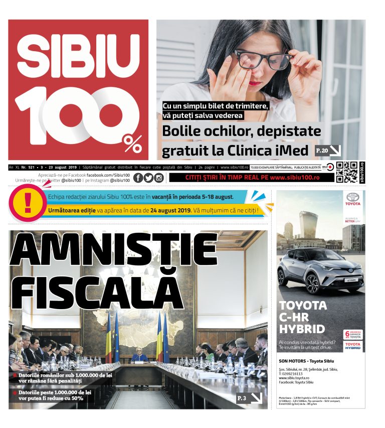 Sibiu 100% Editia 521