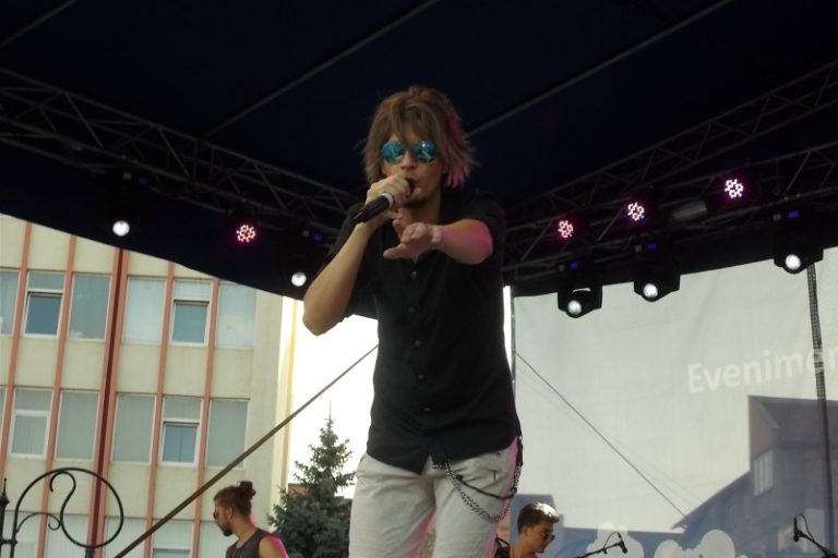 Tudor Turcu la Spectacolul Verii din Mediaș