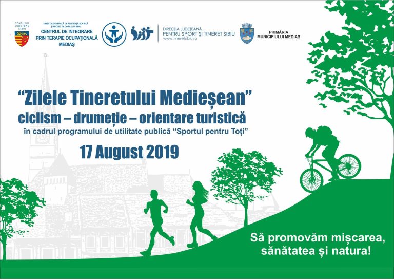Ciclism, orientare turistică și drumeție la Zilele Tineretului Mediesean