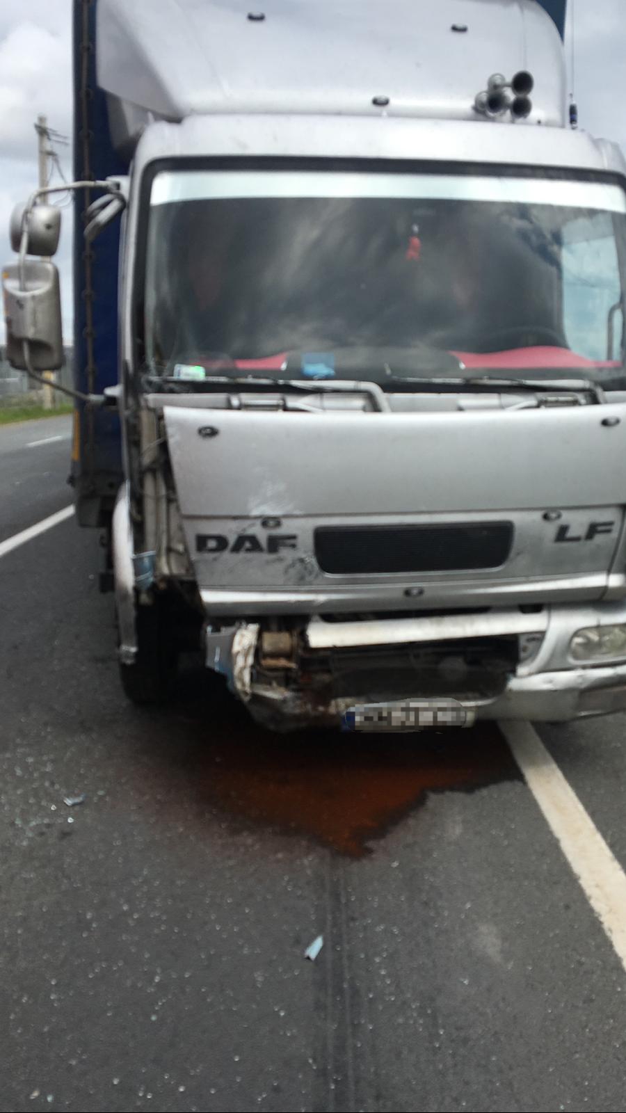 Accident în Zona de Vest a Sibiului. Două persoane rănite