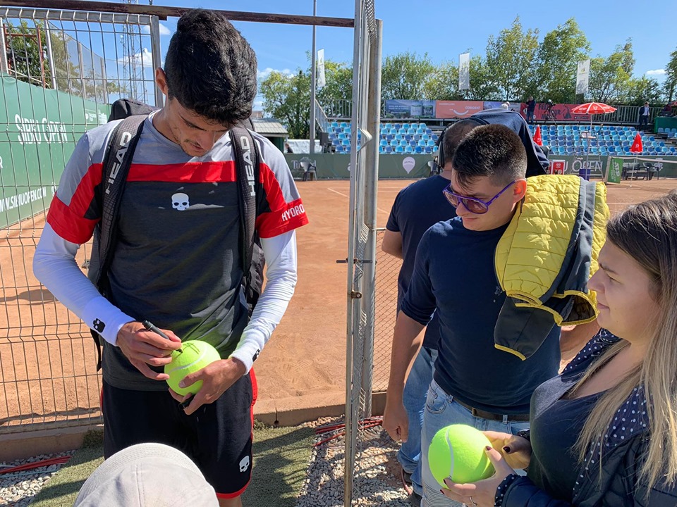 Danilo Petrovic este primul finalist la Sibiu Open