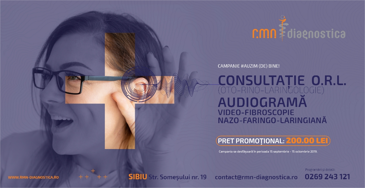 Clinica RMN Diagnostica Sibiu dă startul unei noi campanii
