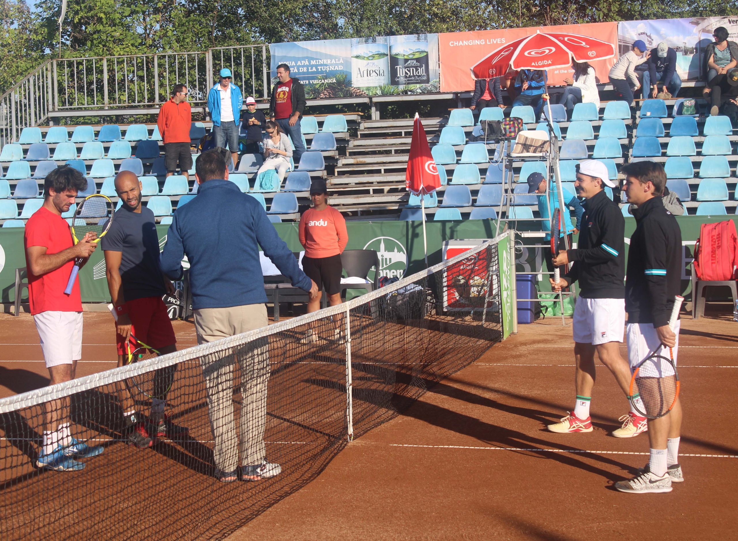 Noi campioni la Sibiu Open după un meci încheiat în super tie-break