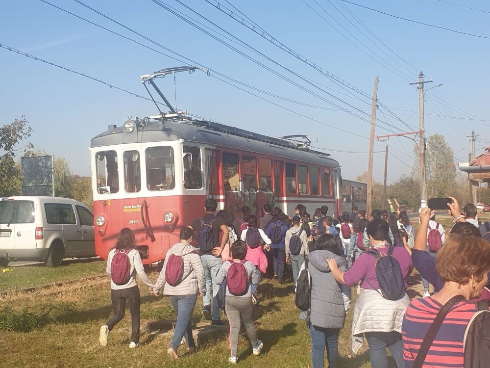 Proiectul „Tramvaiul cu suflet de copil” a prins viață la finalul săptămânii trecute