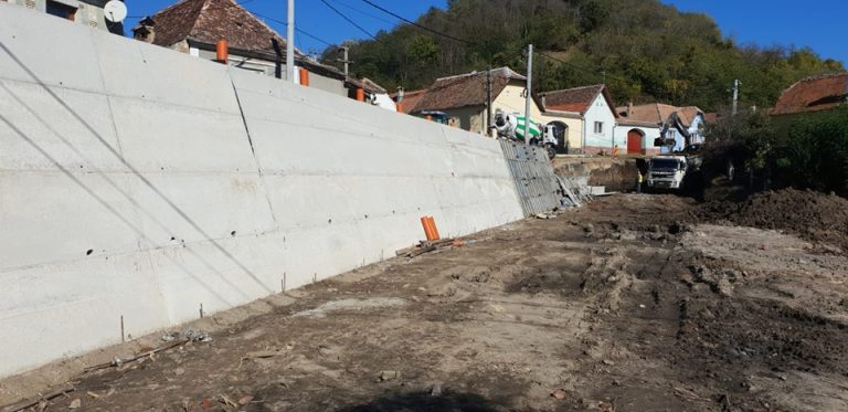 FOTO – S-a intrat în ultima etapă a proiectului de 5 milioane de euro din Axente Sever