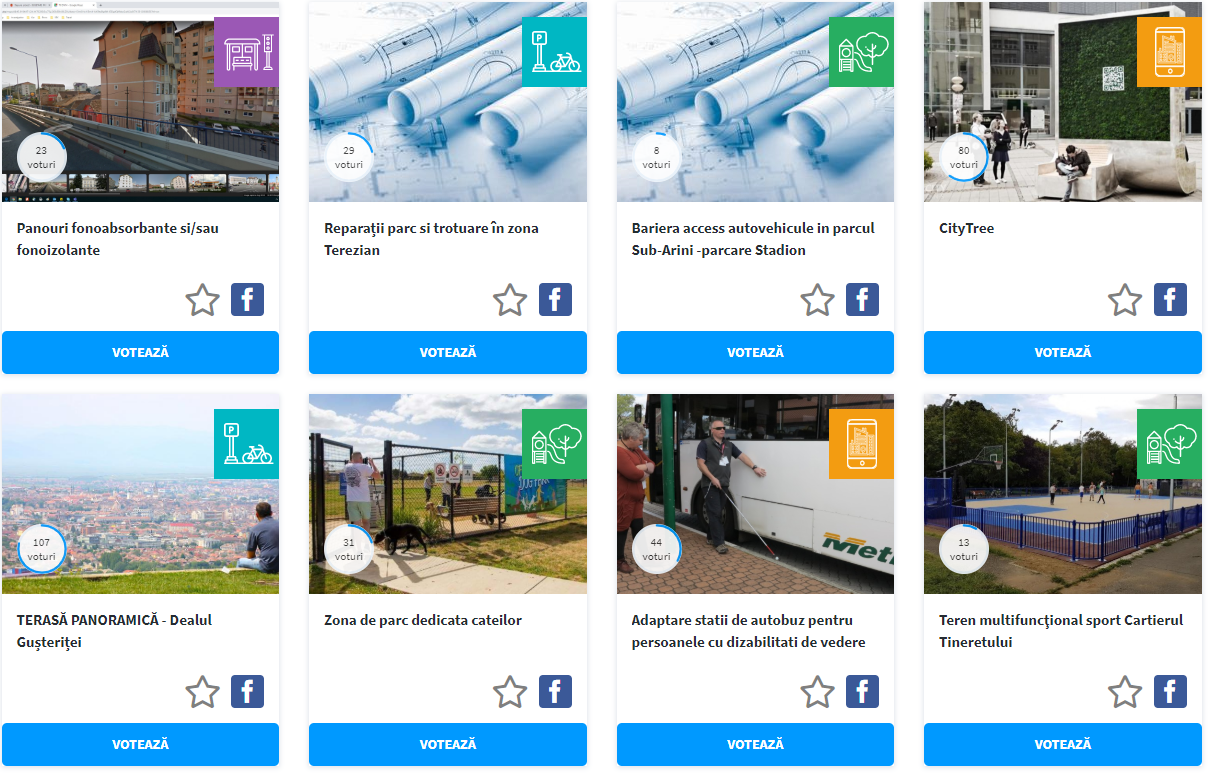 Ce a rămas la bugetarea participativă: Palatul Copiilor și terasă în Gușterița, plus reparații de trotuare