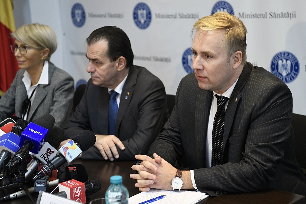 Medicul sibian Victor Costache și-a preluat oficial mandatul de ministru al Sănătății