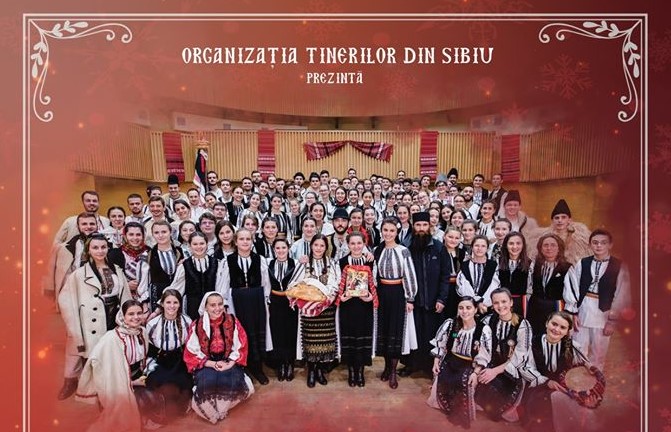Concert gratuit de colinde tradiționale, la inițiativa Organizației Tinerilor din Sibiu 