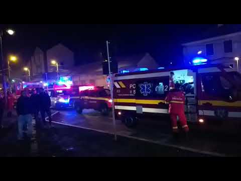 Locatarii unui bloc din Sibiu evacuați din cauza unei conducte de gaz fisurate