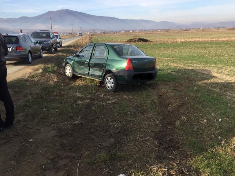 FOTO – Accident între Poplaca și Gura Râului