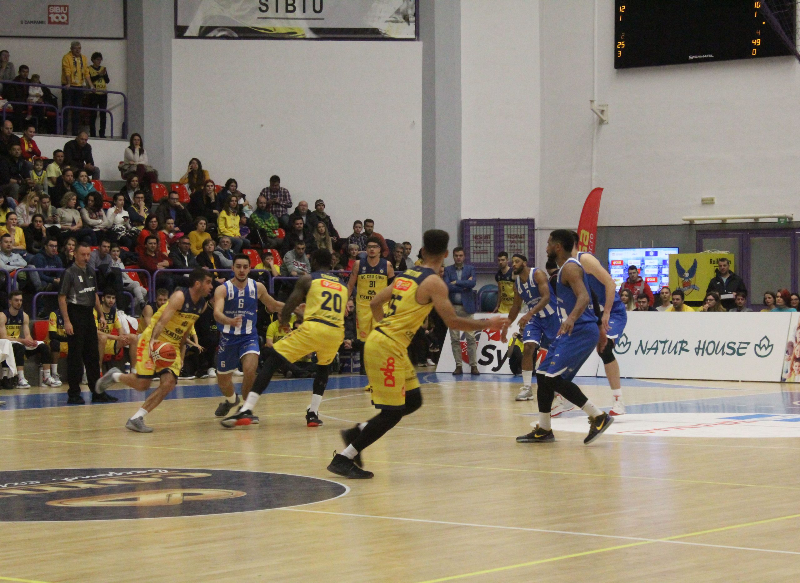 Final de sezon regulat cu victorie pentru BC CSU Sibiu