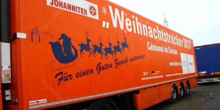 Camionul de Crăciun ajunge, sâmbătă, la Copșa Mică