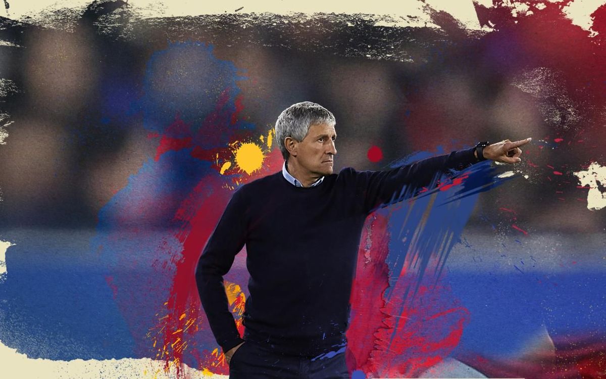 Quique Setien este noul antrenor al Barcelonei