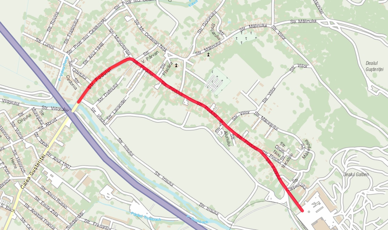Primăria Sibiu a semnat contractul de reabilitare a Străzii Podului