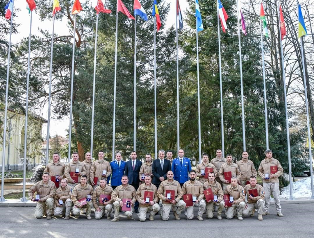 Jandarm sibian, premiat de US Army