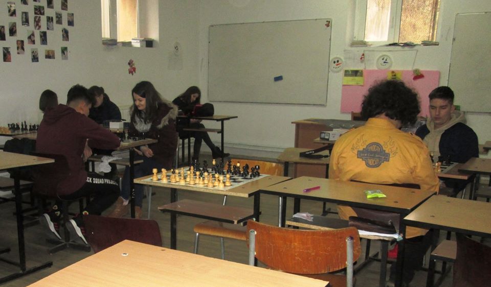 Liceul “Axente Sever” are o elevă calificată la faza județeană a ONSS la șah