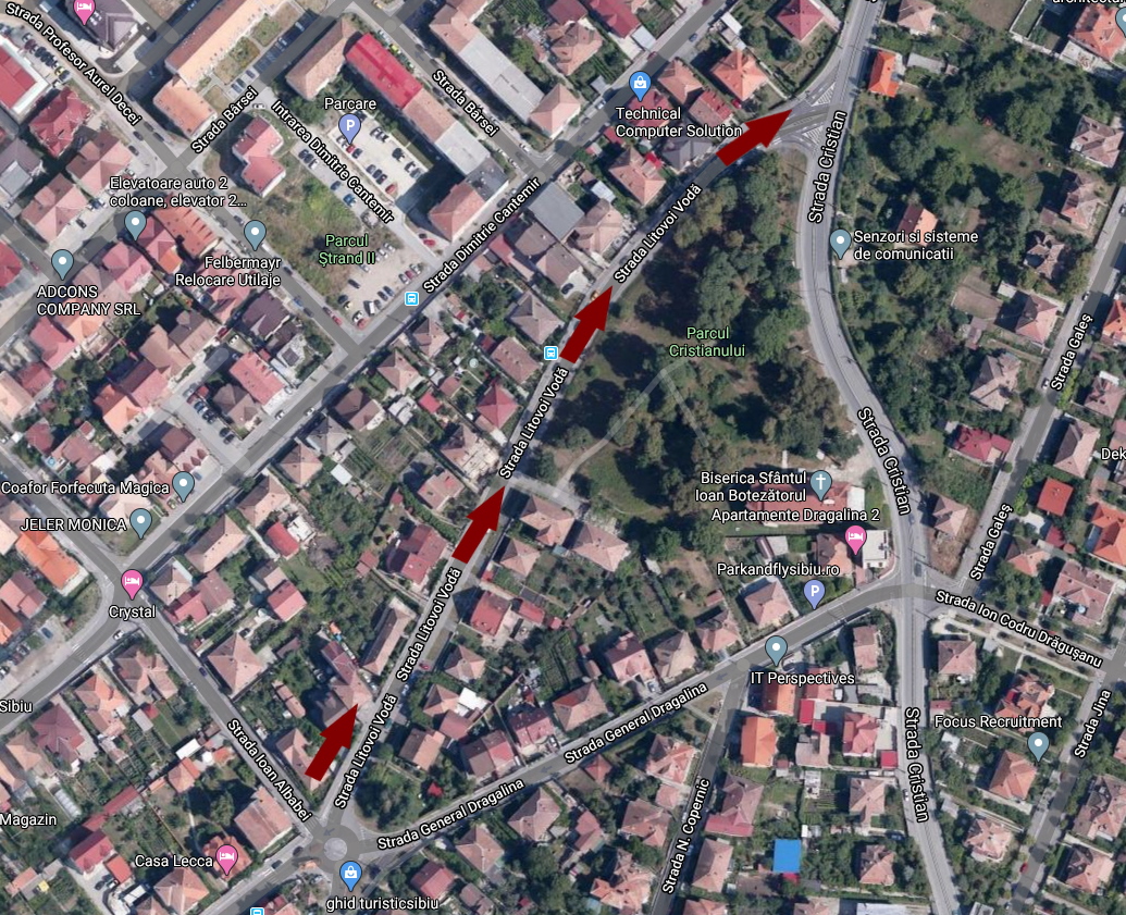 Schimbări de sens și prioritate pe străzi din Ștrand și Lupeni