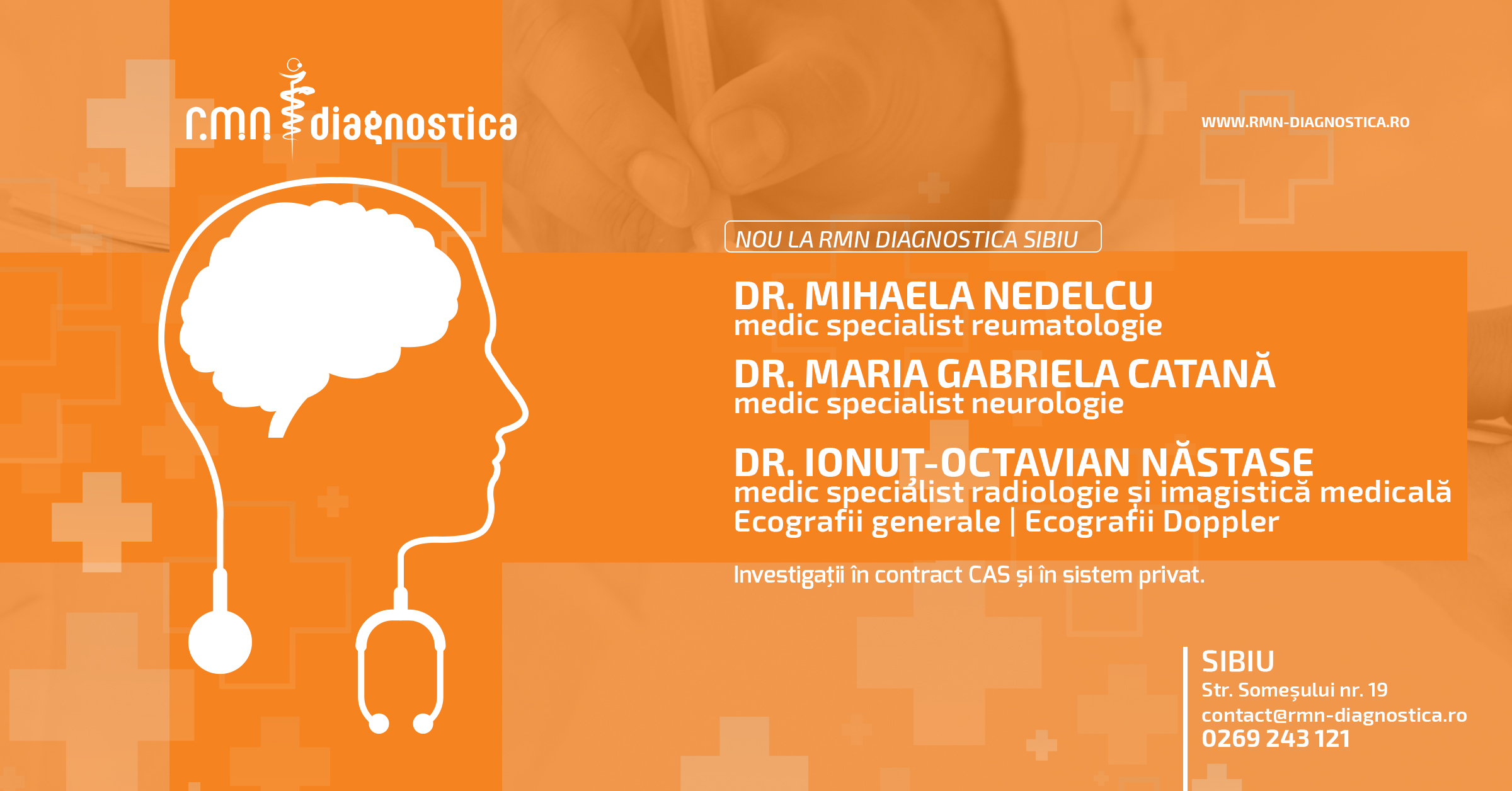 Medici noi la RMN Diagnostica Sibiu