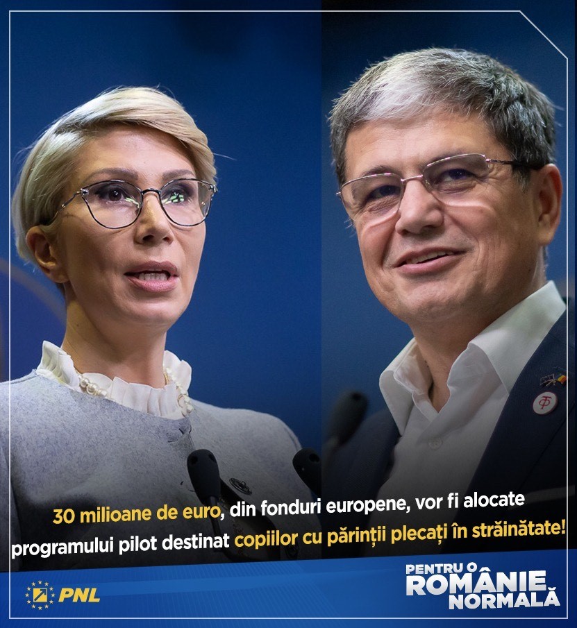 Guvernul aloca 30 milioane de euro în perioada următoare pentru un program pilot destinat copiilor cu părinții plecați în străinătate.