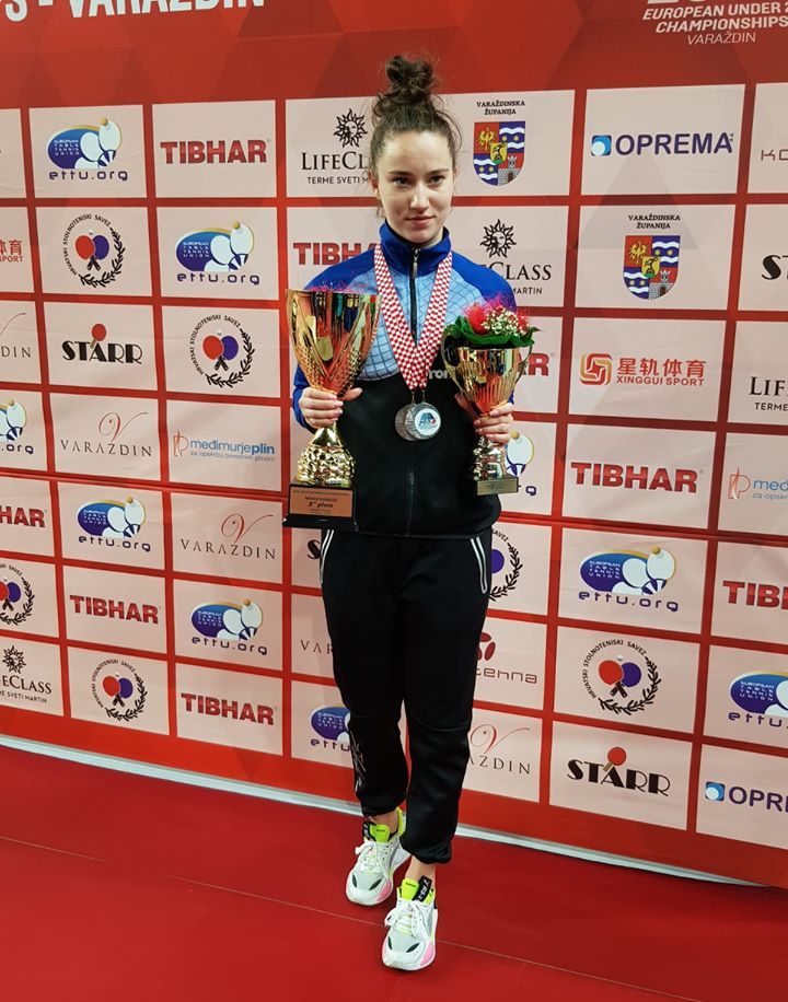Andreea Dragoman a cucerit două medalii la europenele de tineret