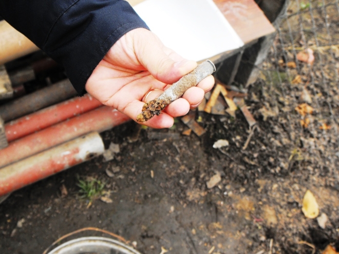 Cinci cartușe descoperite, marți, la intrarea în Cisnădioara
