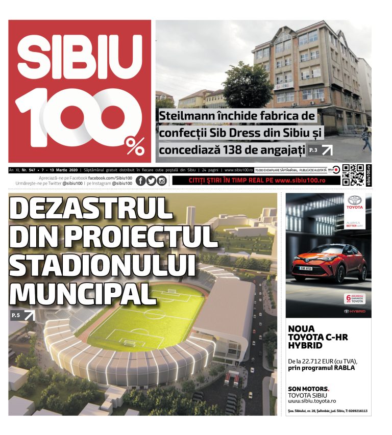 Sibiu 100% Editia 547