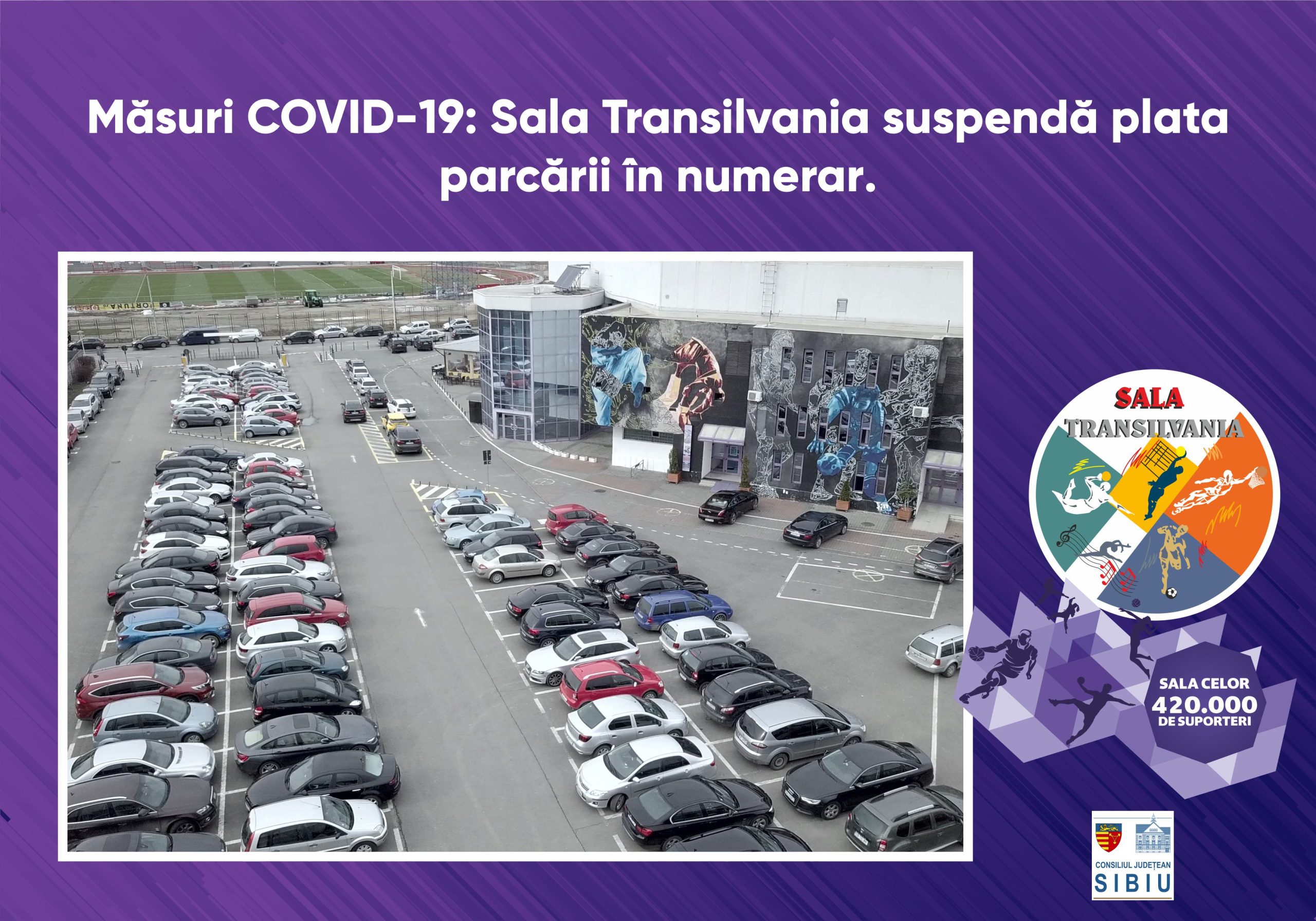 Măsuri preventive luate de Serviciul Public Sala Transilvania în vederea limitării și prevenirii infecțiilor cu COVID-19!