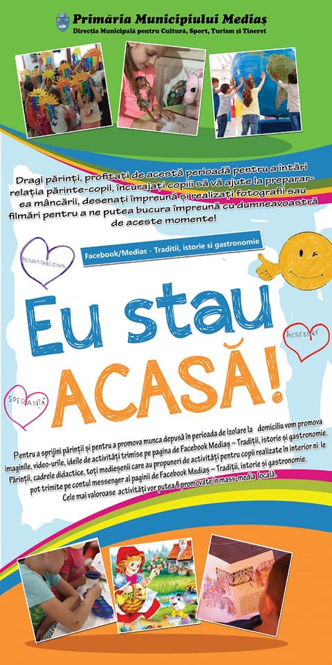 Provocare: Transmiteți idei de activități care pot fi organizate acasă