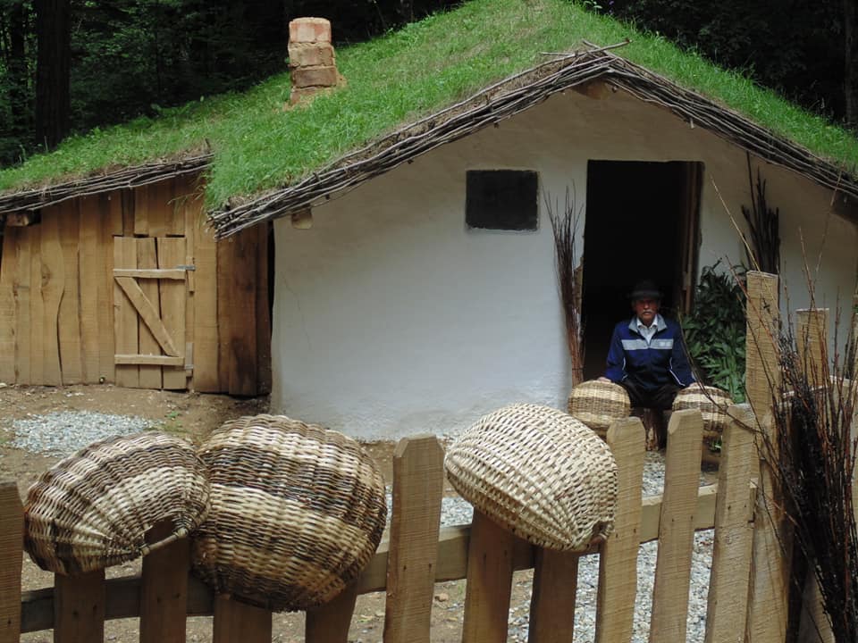 Astăzi e ziua Pământului. Care este povestea casei cu acoperiș verde din Muzeul în Aer Liber Sibiu