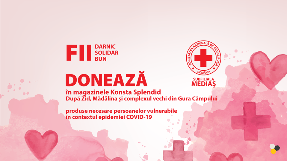 Campanie pentru beneficiari ai Crucii Roșii Mediaș