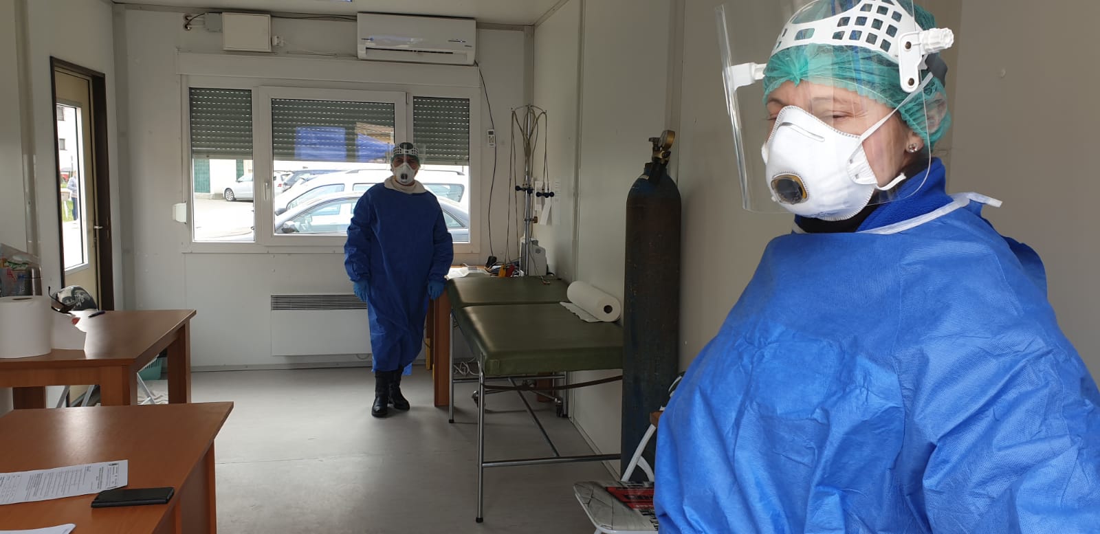 FOTO: Echipamente medicale și de protecție asigurate la Spitalul Municipal Mediaș